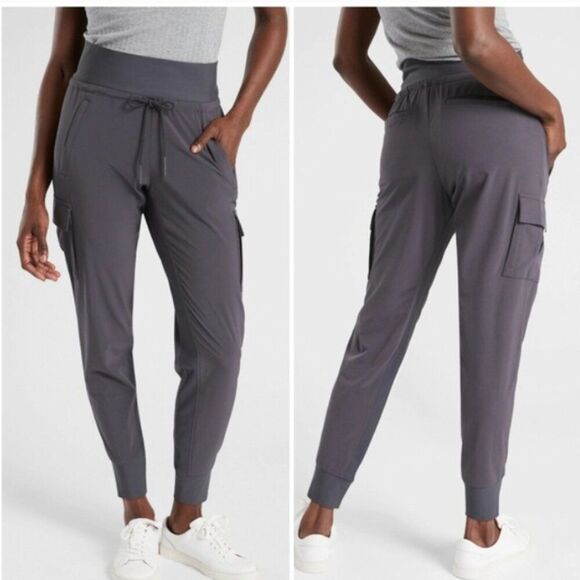 ATHLETA Sutton Jogger Gray Size 10 - Picture 1 of 8